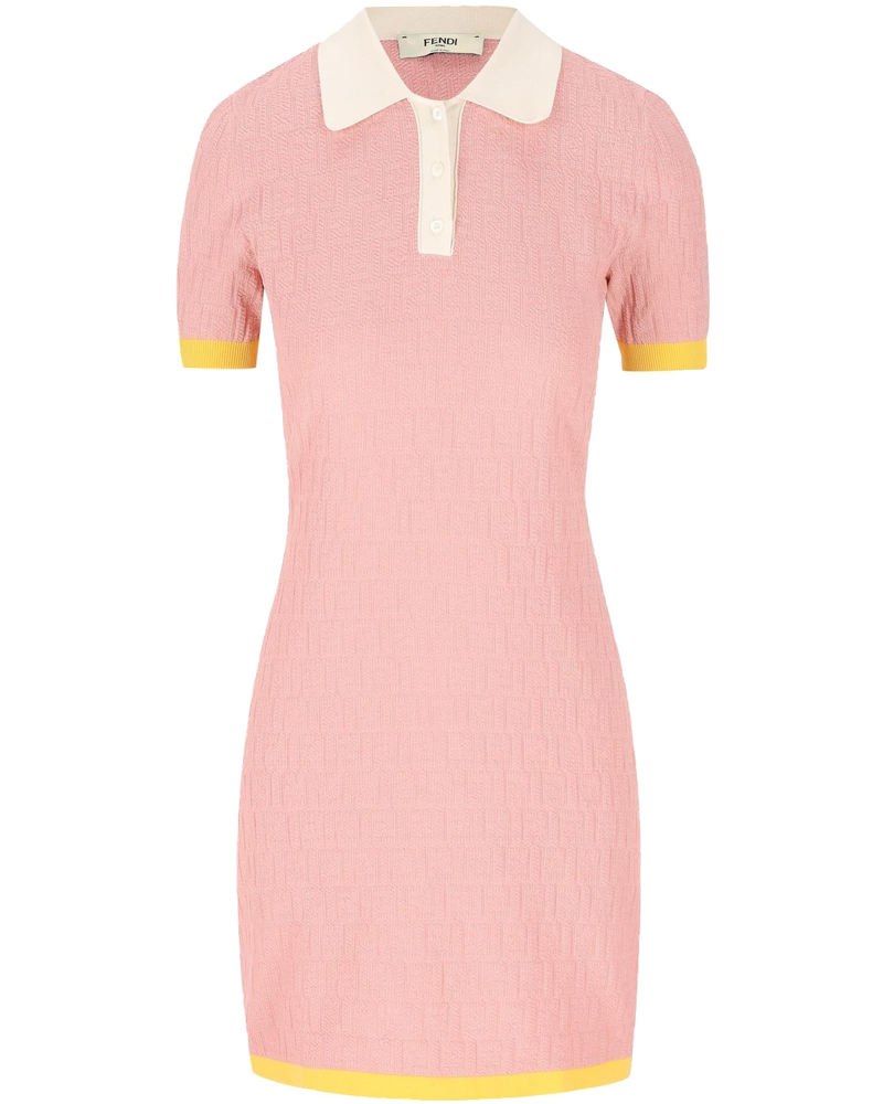 Cotton And Silk Ff Dress Fendi – Гарантія оригінальності