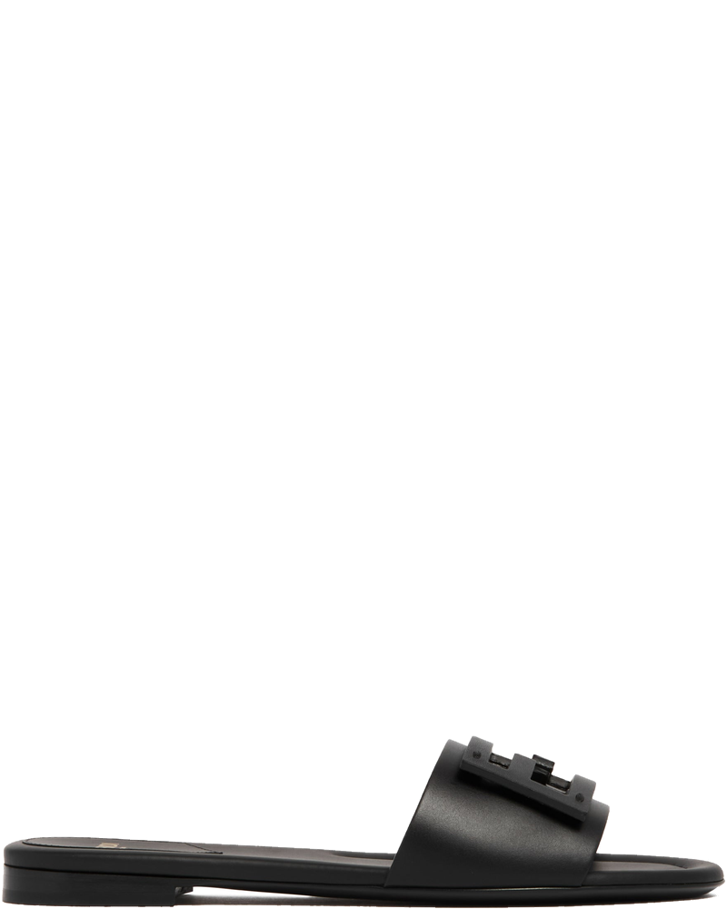 Black Baguette Leather Flats Fendi оригінал – Купити в Україні