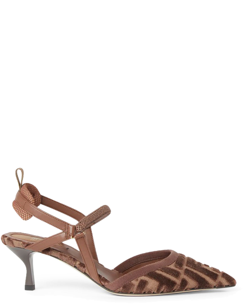 Slingback Colibri` Lite In Velvet Ff Fendi оригінал – Купити в Україні