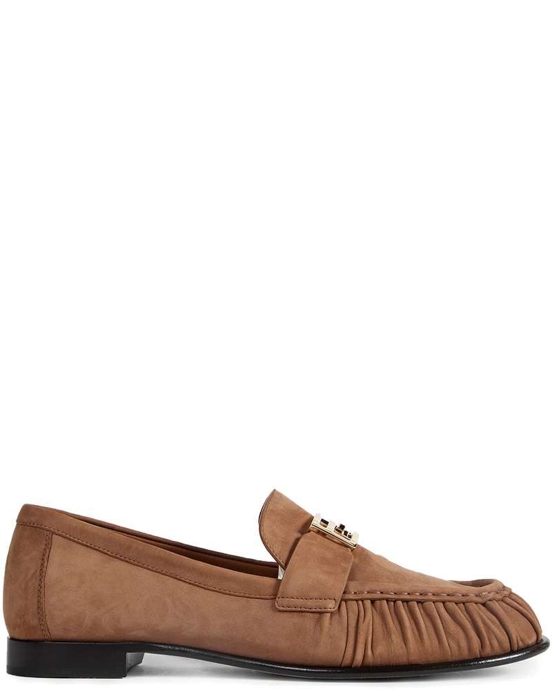 Оригінальна Suede Baguette Loafers Fendi