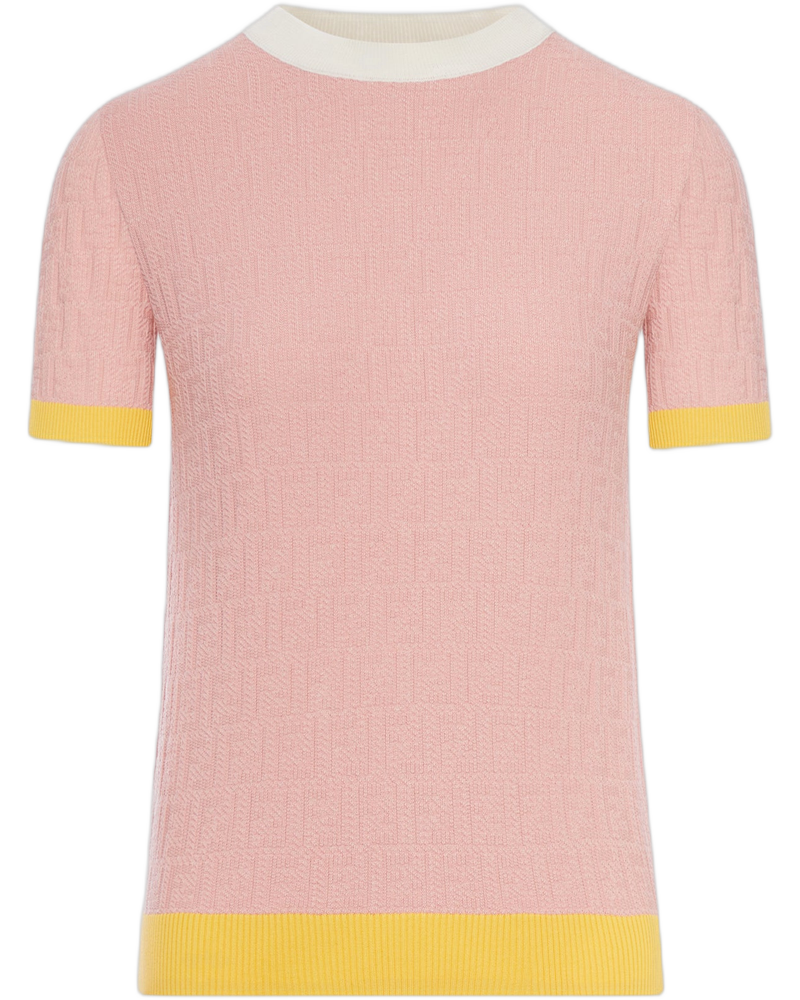 Crew Neck Cotton And Silk Sweater Fendi – Гарантія оригінальності