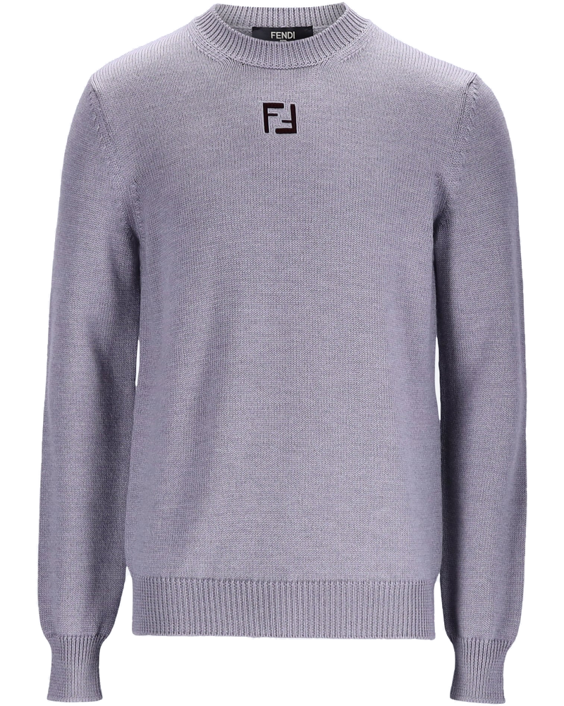 Оригінальна Ff Corduroy Crewneck Sweater Fendi