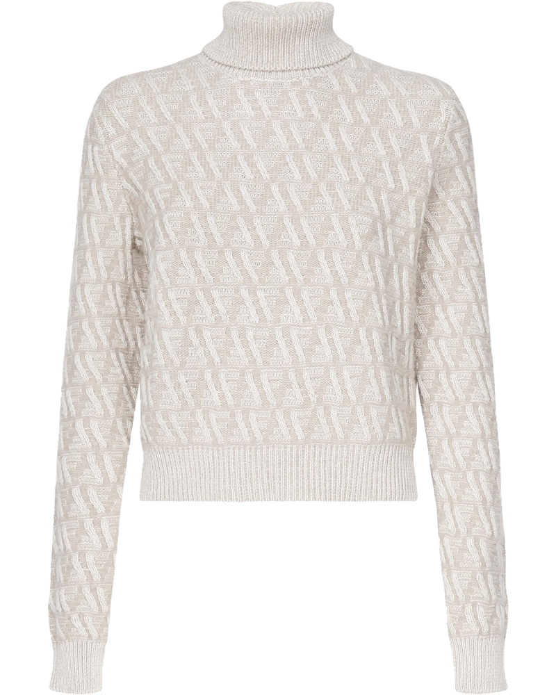 Оригінальна Dolcevita In Lana E Cashmere Ff Fendi