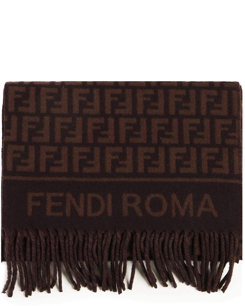 Sciarpa In Lana E Cashmere Ff Jacquard Fendi – Гарантія оригінальності