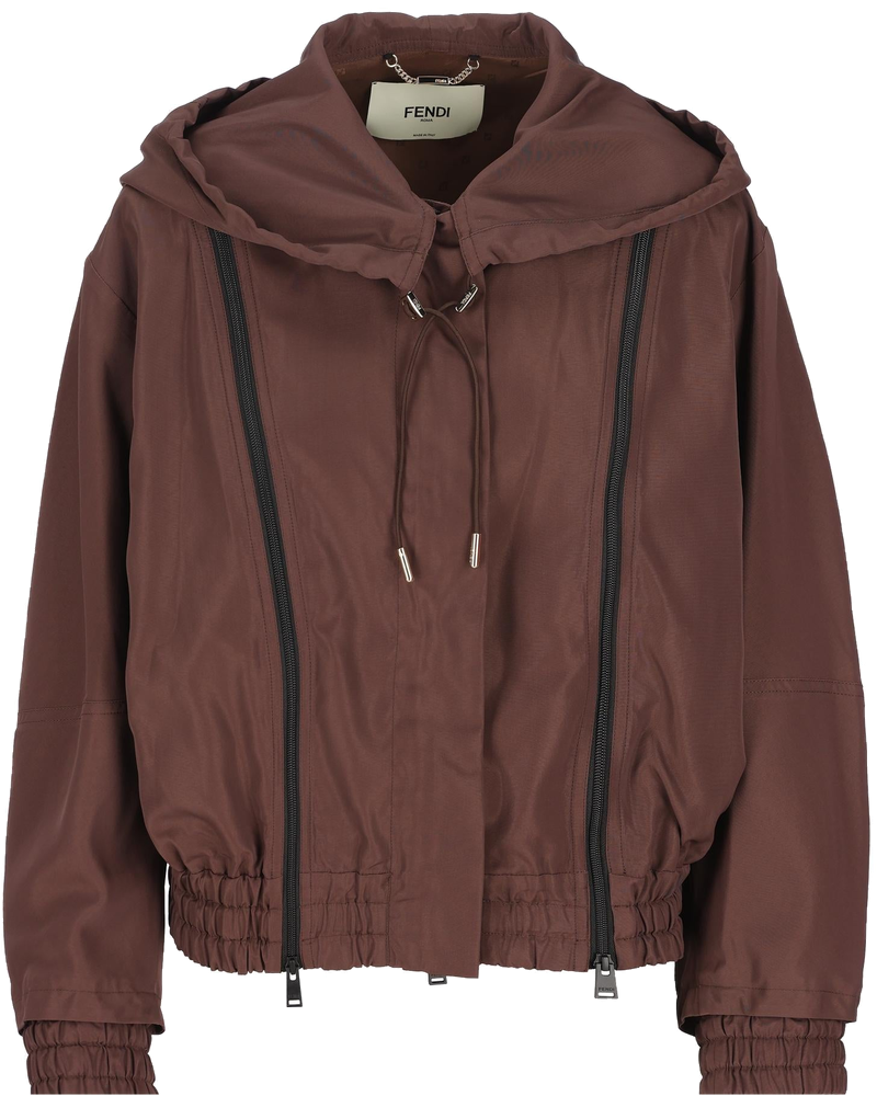 Оригінальна Bomber Jacket Made Of Viscose And Polyamide. Fendi