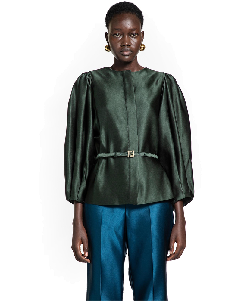 Оригінальна Duchesse Satin Jacket Fendi
