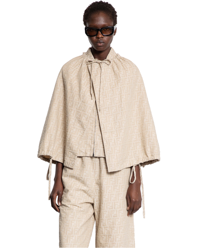 Ff Chambray Denim Cape Fendi – Гарантія оригінальності