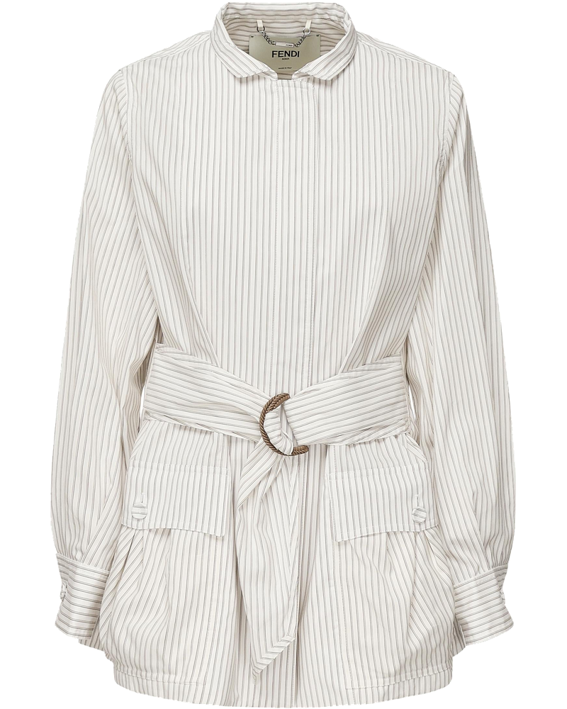Оригінальна Blouson In Cotone E Seta Fendi