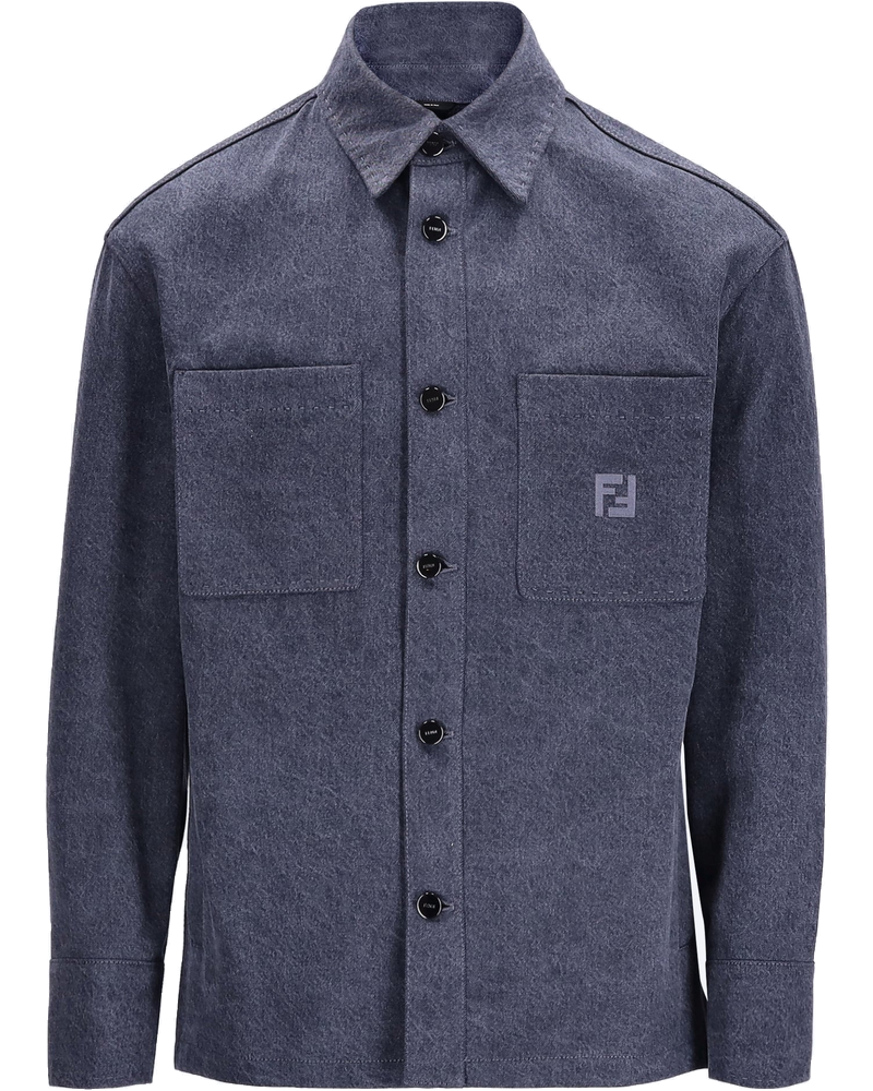 Denim Stone Bleached Jacket Fendi – Гарантія оригінальності