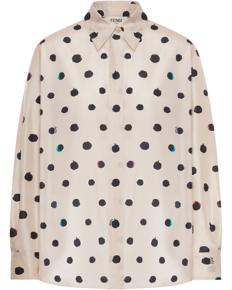 Printed Taffeta Shirt Fendi – Гарантія оригінальності