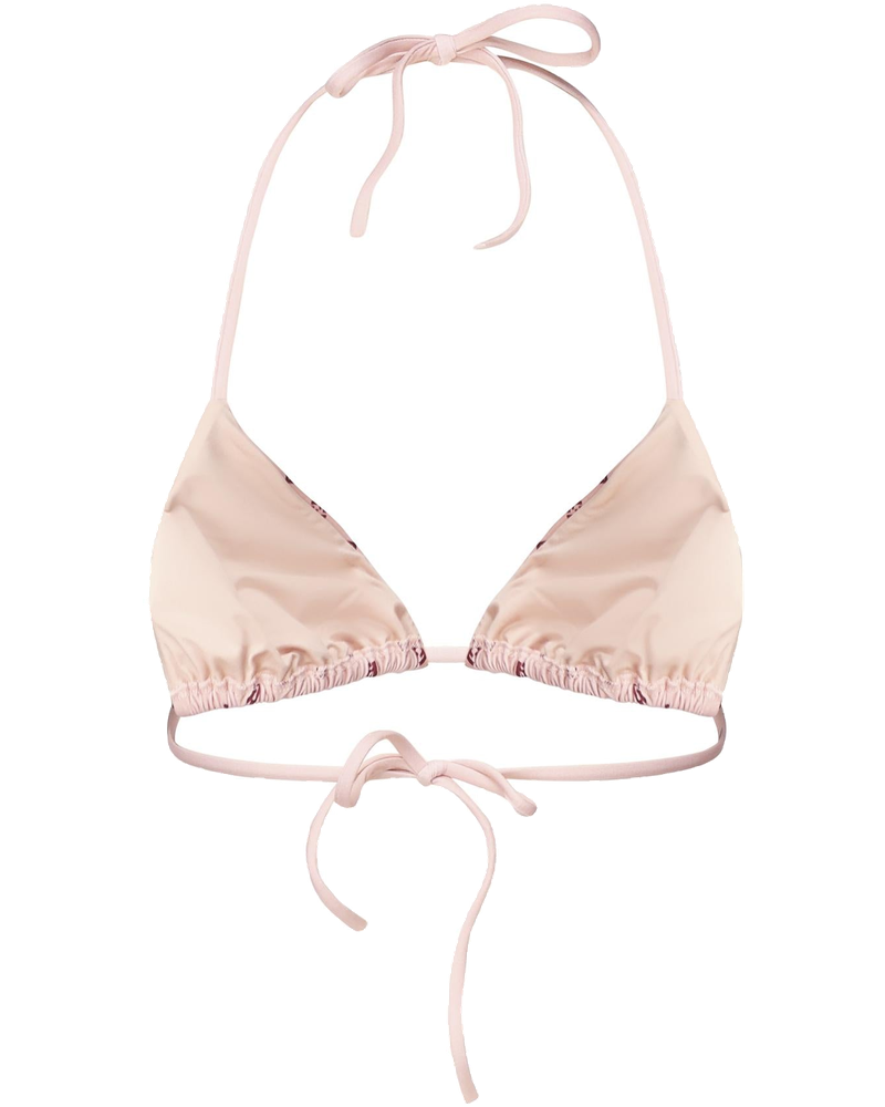 Top Bikini A Triangolo Con Stampa Micro Fendi оригінал – Купити в Україні