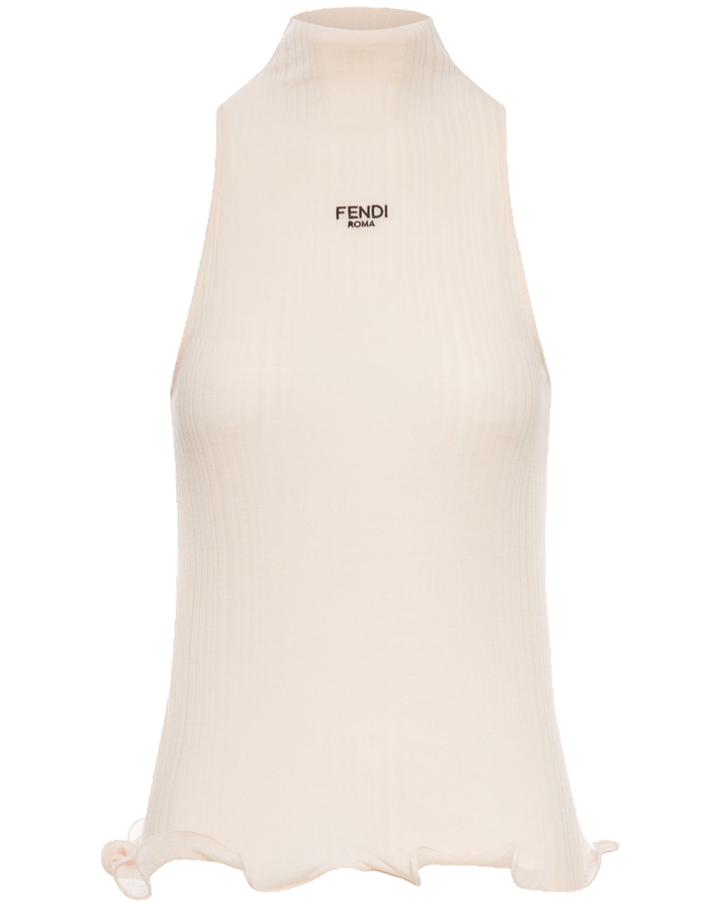 Cotton Top Finished With Ruffles Fendi – Гарантія оригінальності