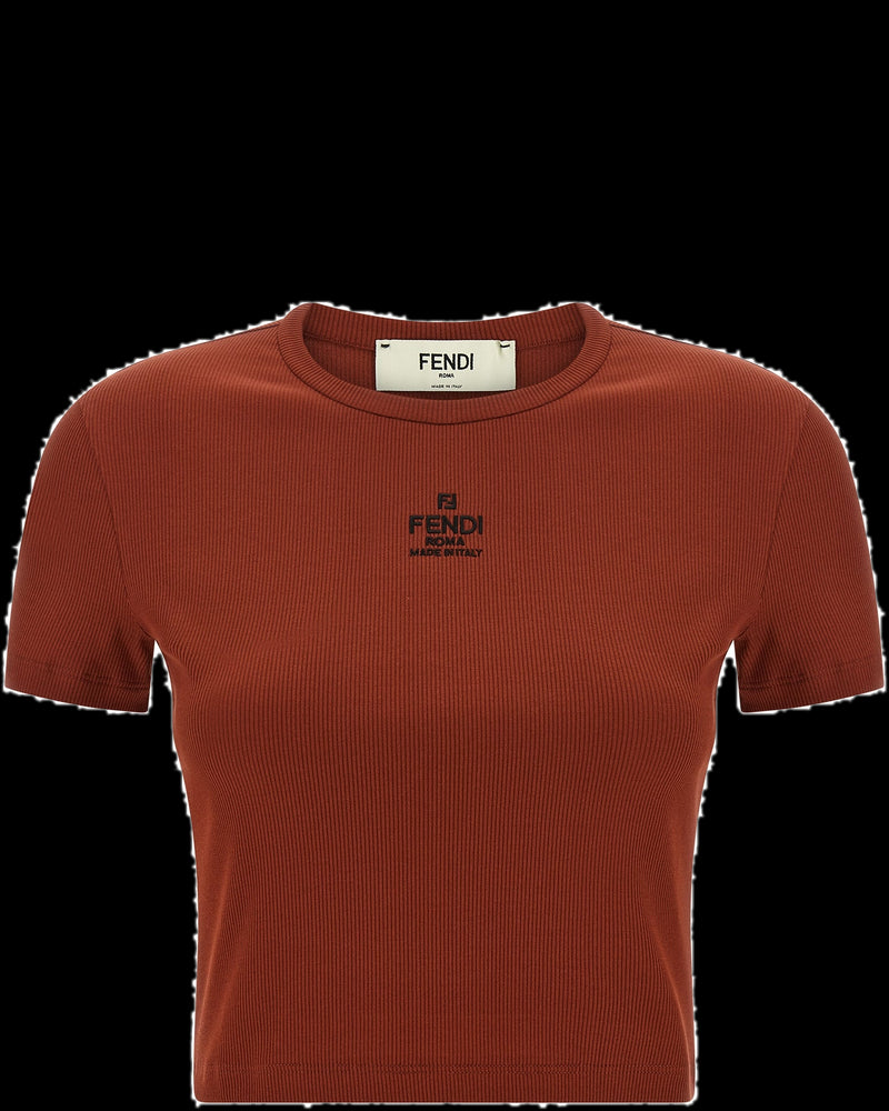 BG_REMOVED_CATALOG_Logo Embroidery Top - FENDI