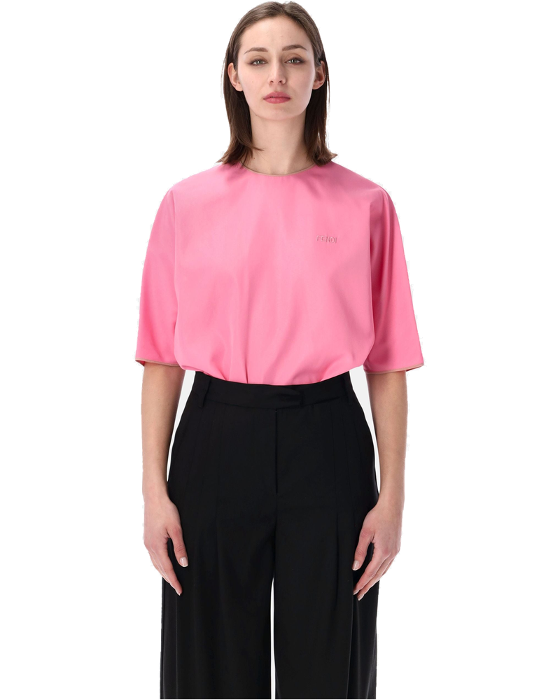 Short Sleeve Crewneck Bodysuit Fendi оригінал – Купити в Україні