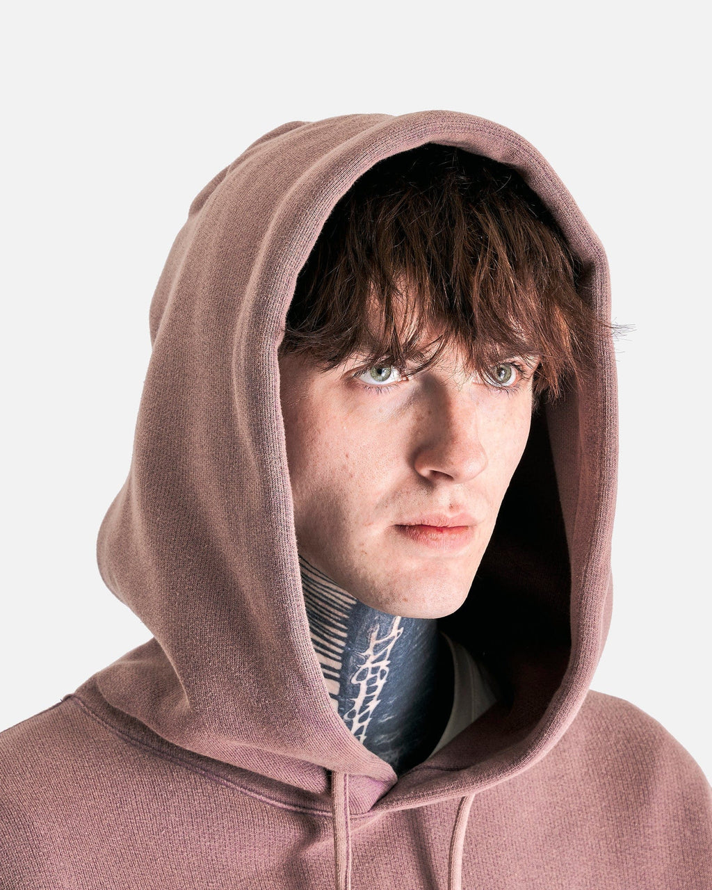 Fester Vintage Hooded Sweatshirt In Plum Purple Acne studios – Гарантія оригінальності – збільшений вид