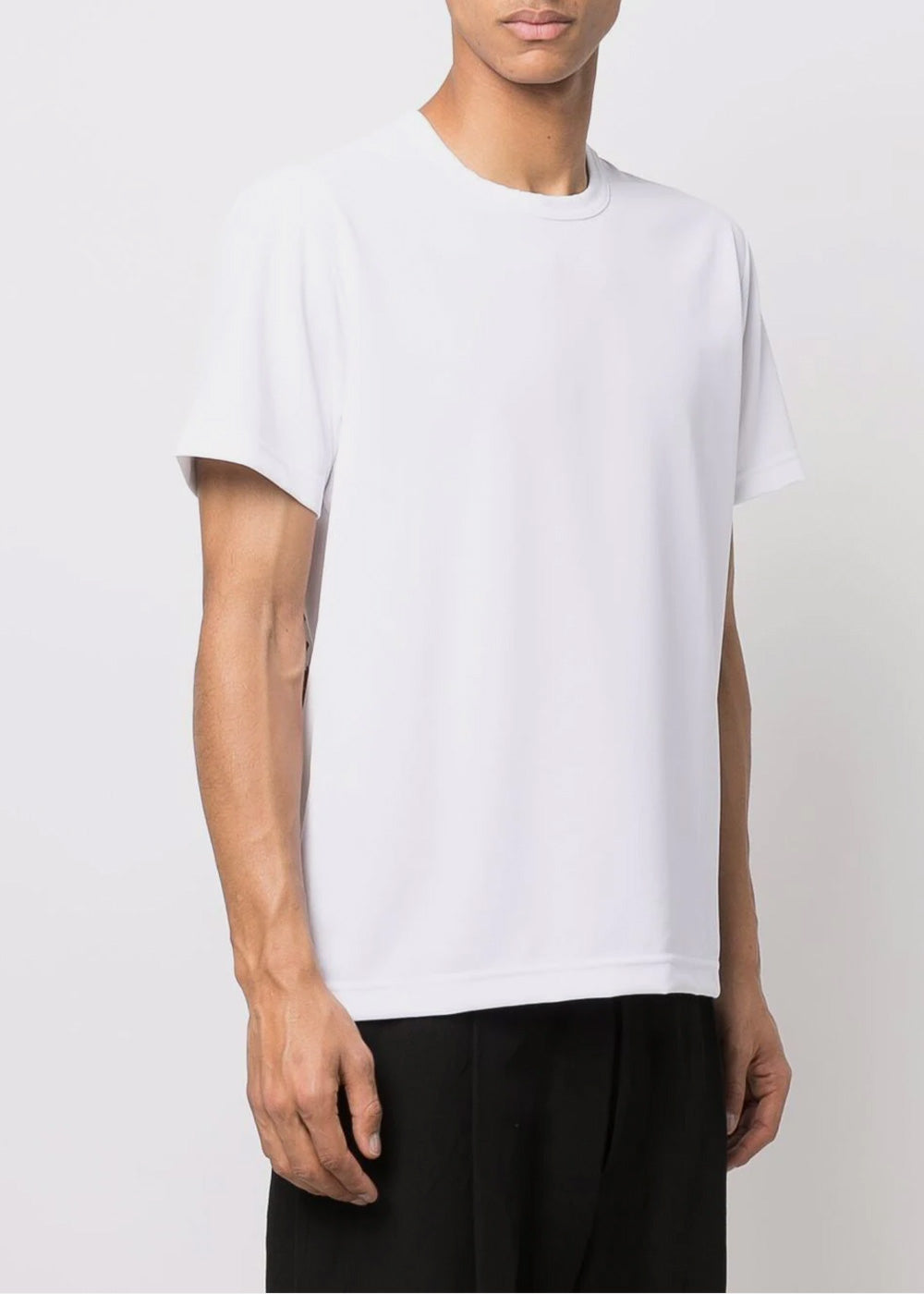 White Back Print T-Shirt Comme des garcons – Гарантія оригінальності – детальний вид