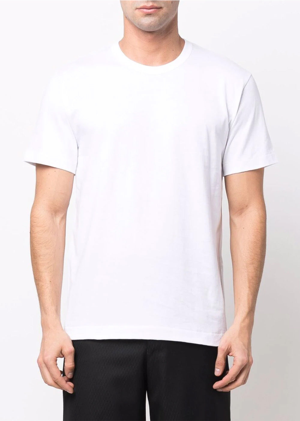 White Back Print T-Shirt Comme des garcons – Гарантія оригінальності – детальний вид