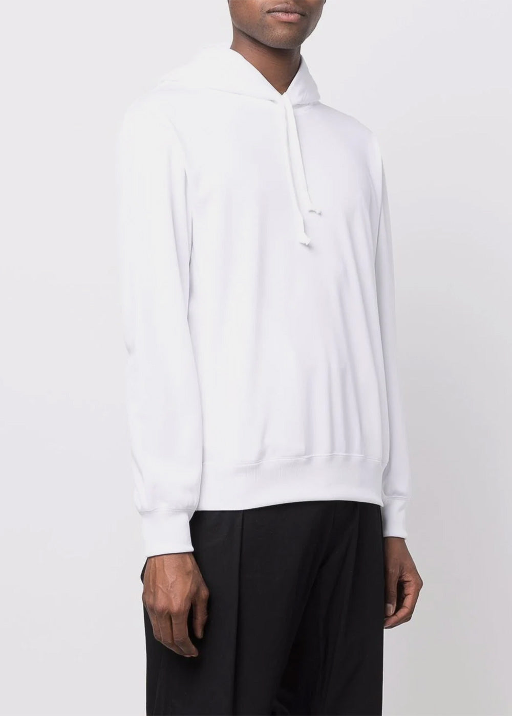 Оригінальна White Back Print Hoodie Comme des garcons – збільшений вид