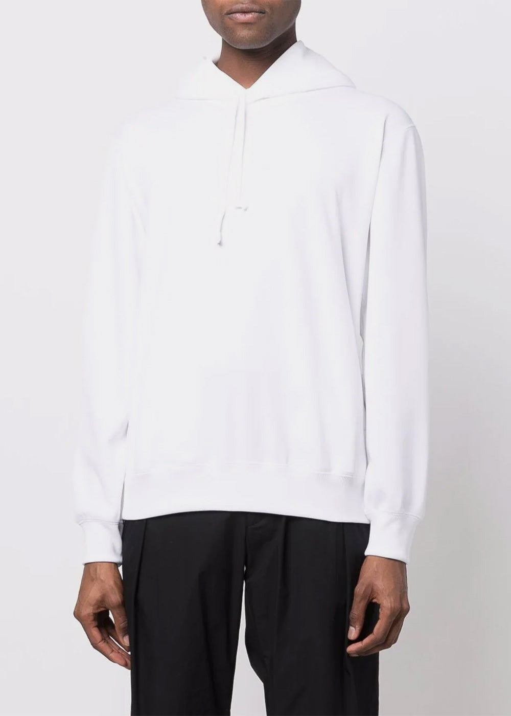 Оригінальна White Back Print Hoodie Comme des garcons – детальний вид
