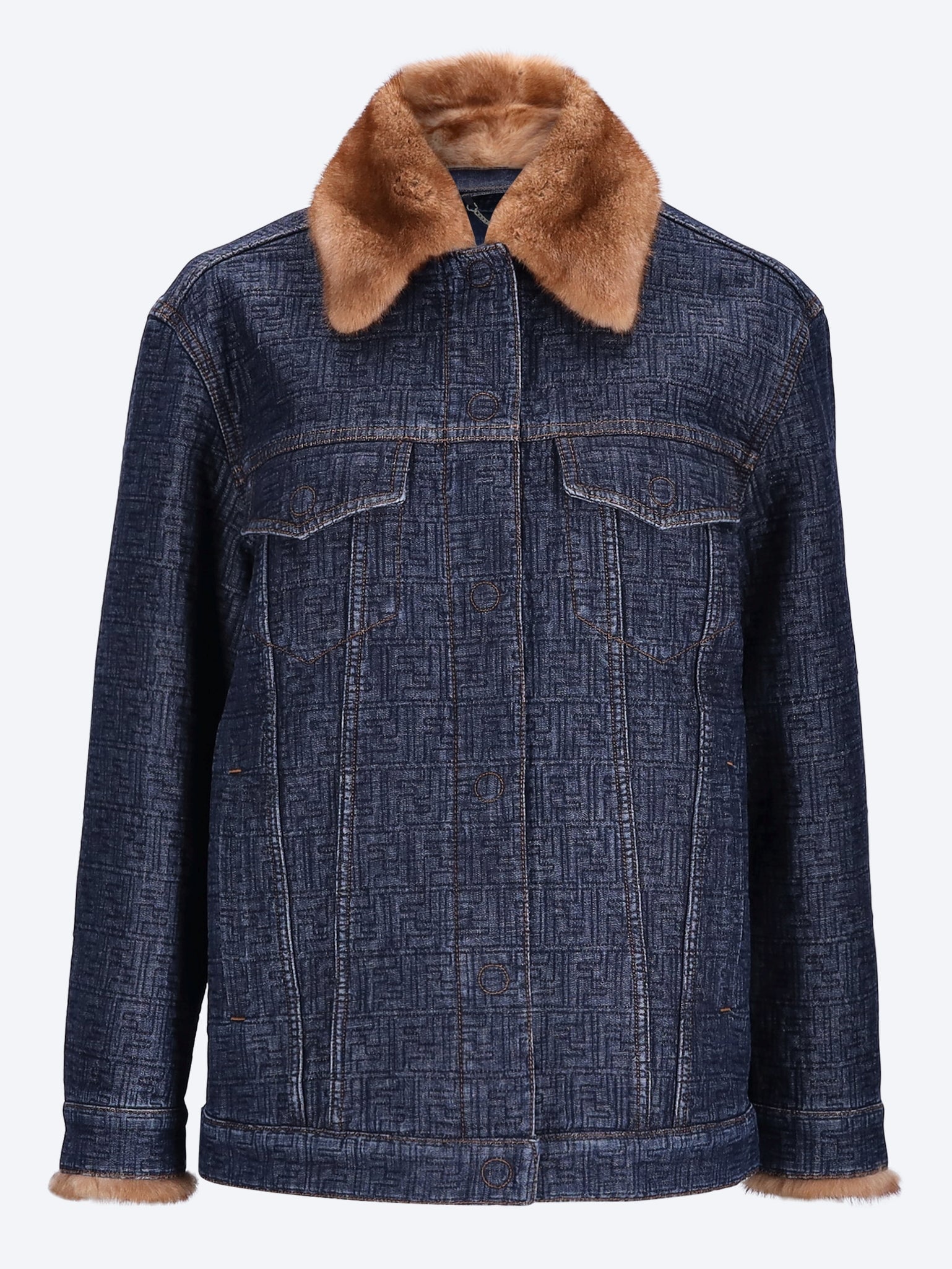 Ff Denim Jacket Fendi оригінал – Купити в Україні – боковий вид