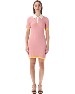 Оригінальна Ff Jacquard Cotton Silk Mini Dress Fendi