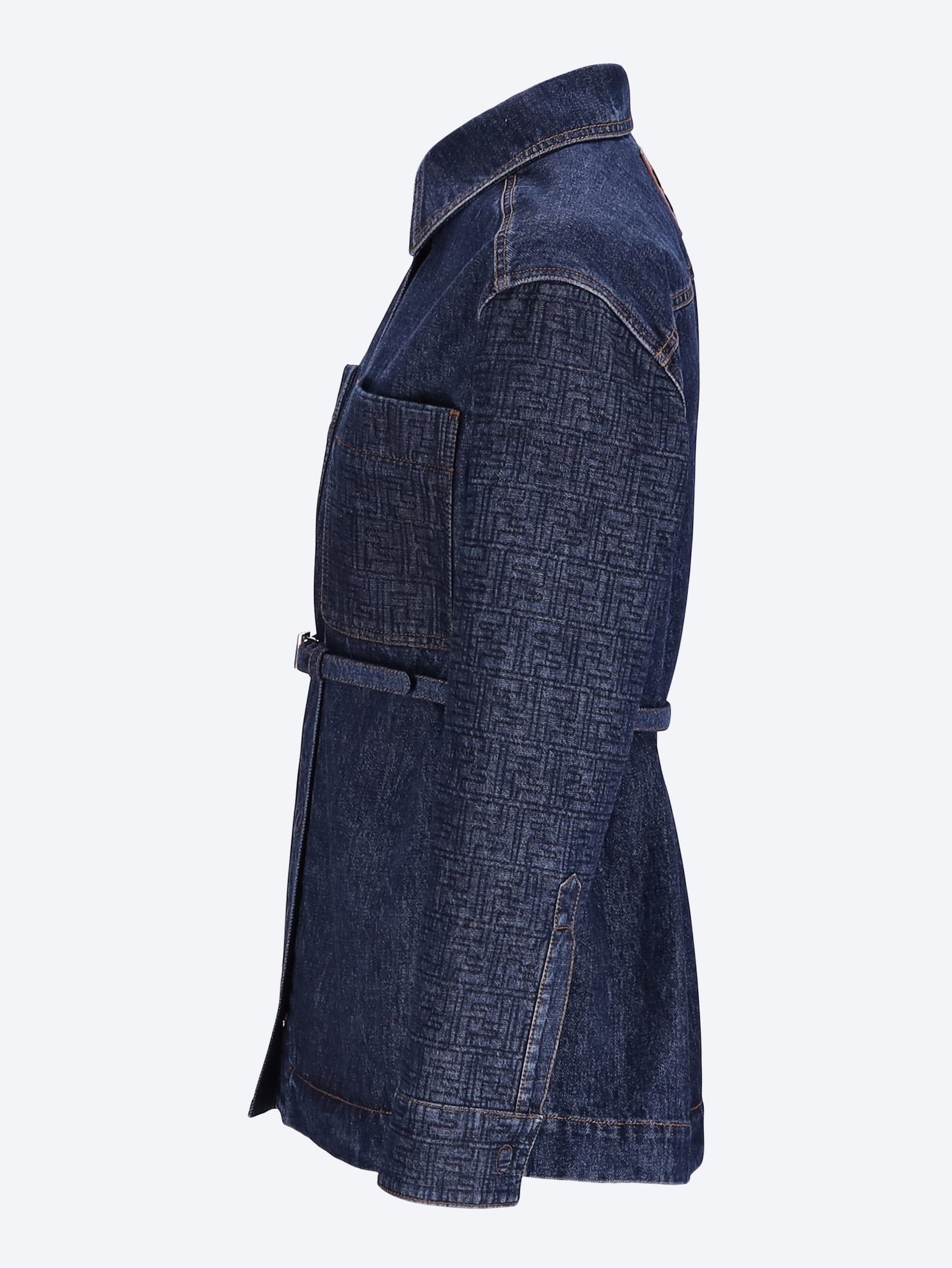 Оригінальна Ff Padded Jacket Fendi – вид ззаду