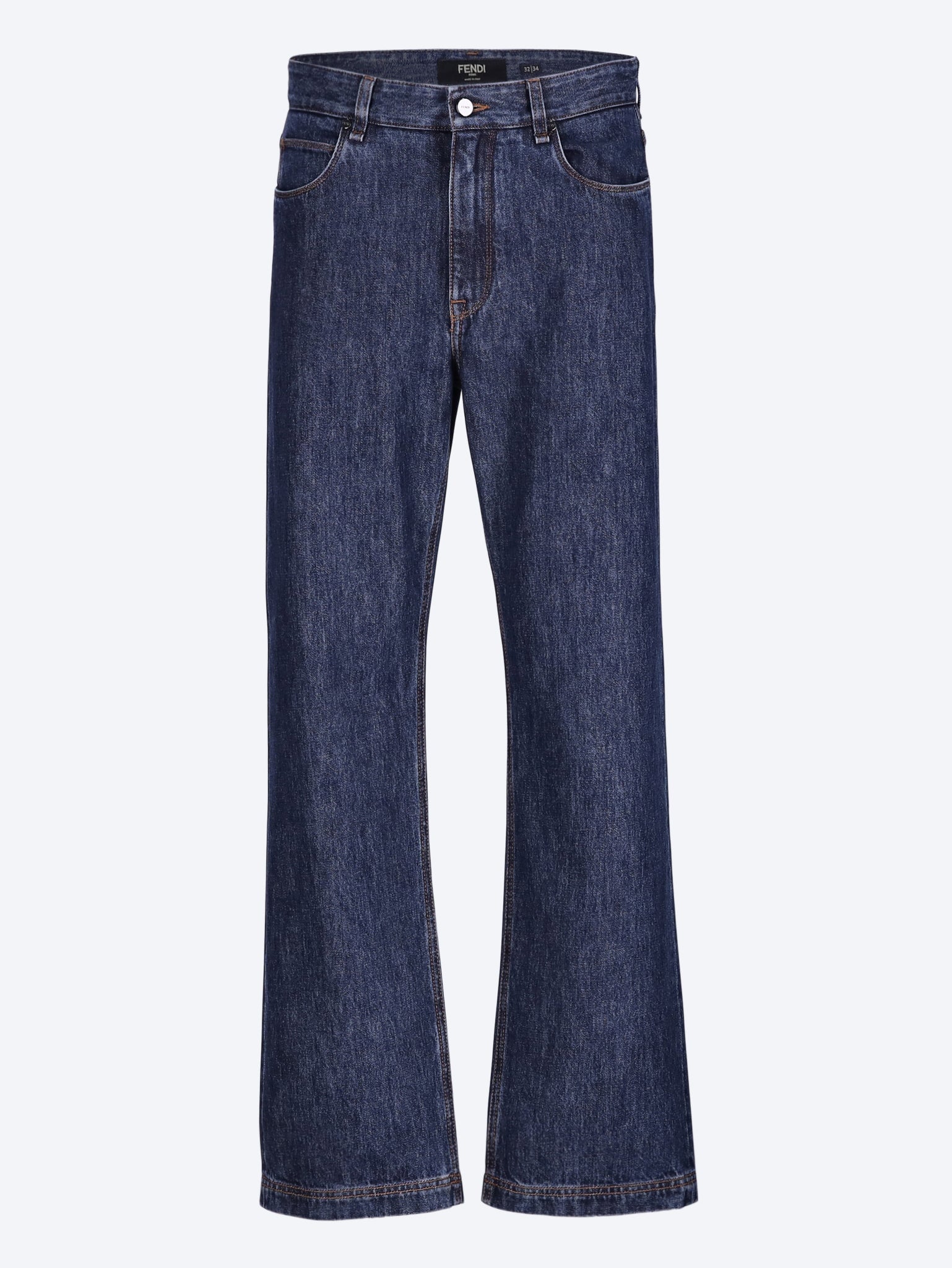 Ff Padded Jeans Fendi – Гарантія оригінальності – боковий вид