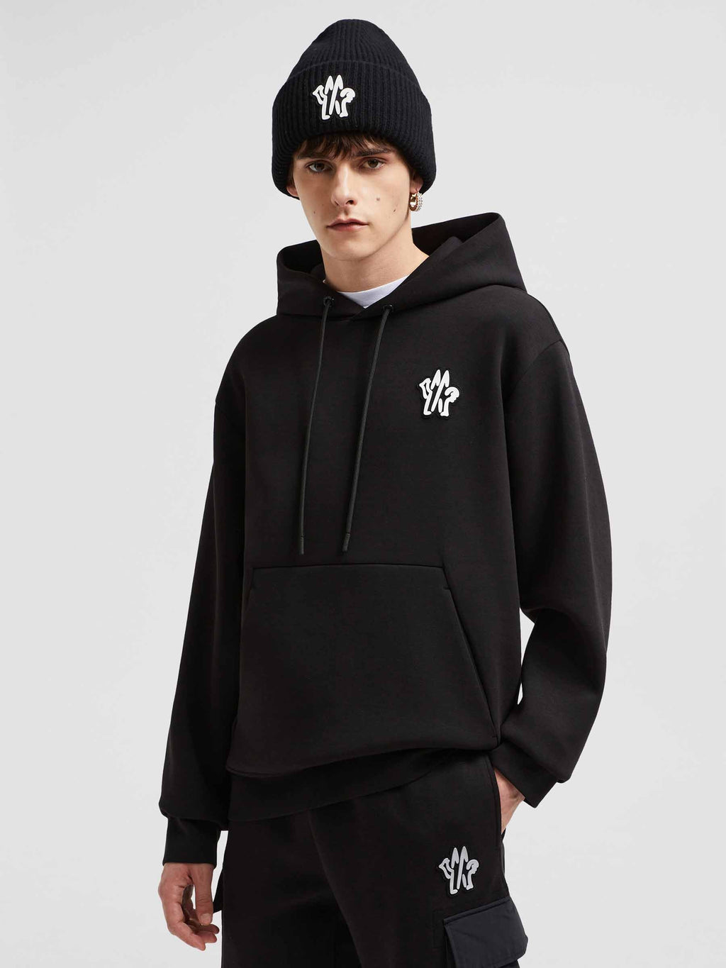 Neoprene Hooded Sweatshirt Moncler – Гарантія оригінальності – збільшений вид