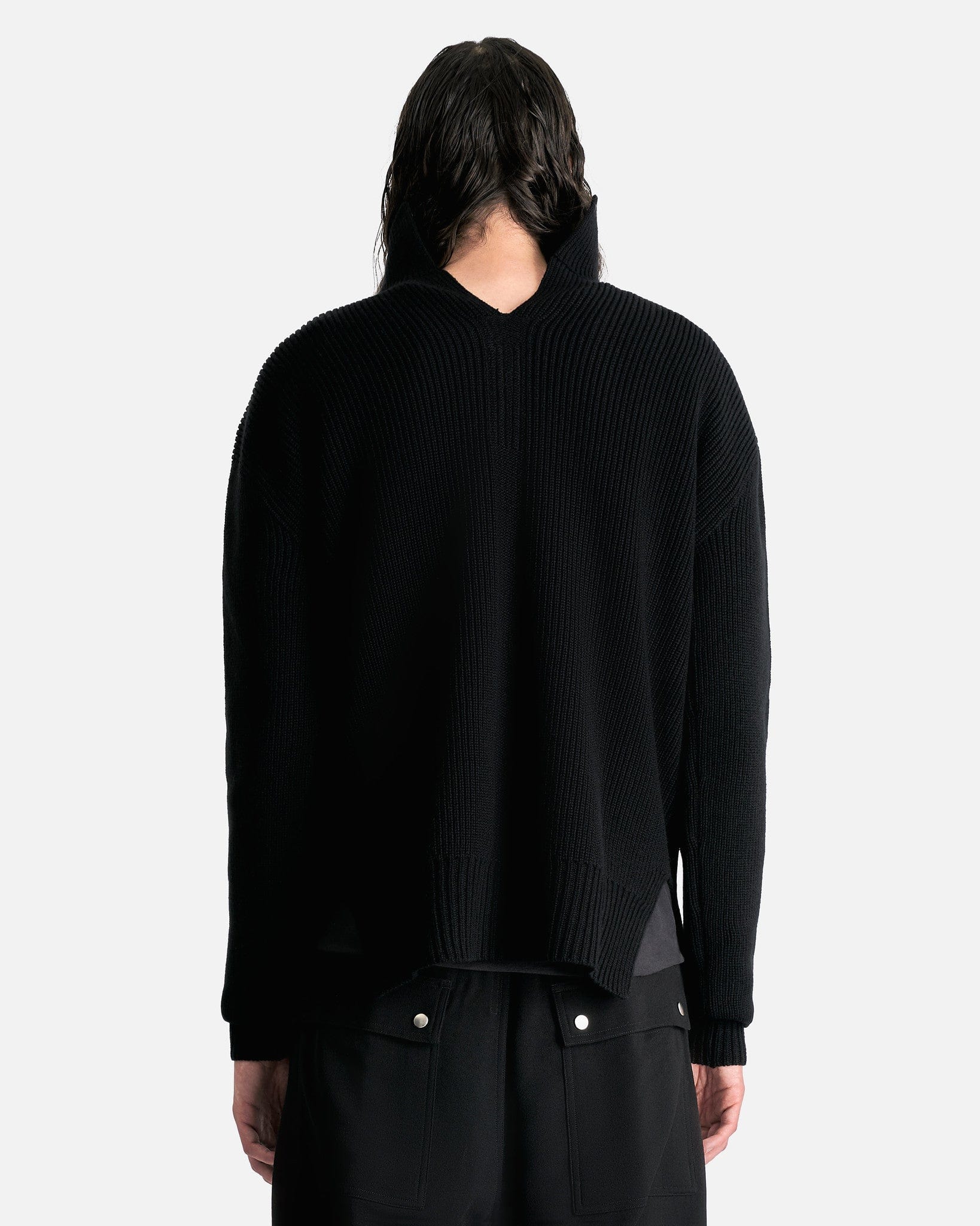 Fisherman Tabard In Black Rick owens – Гарантія оригінальності – детальний вид