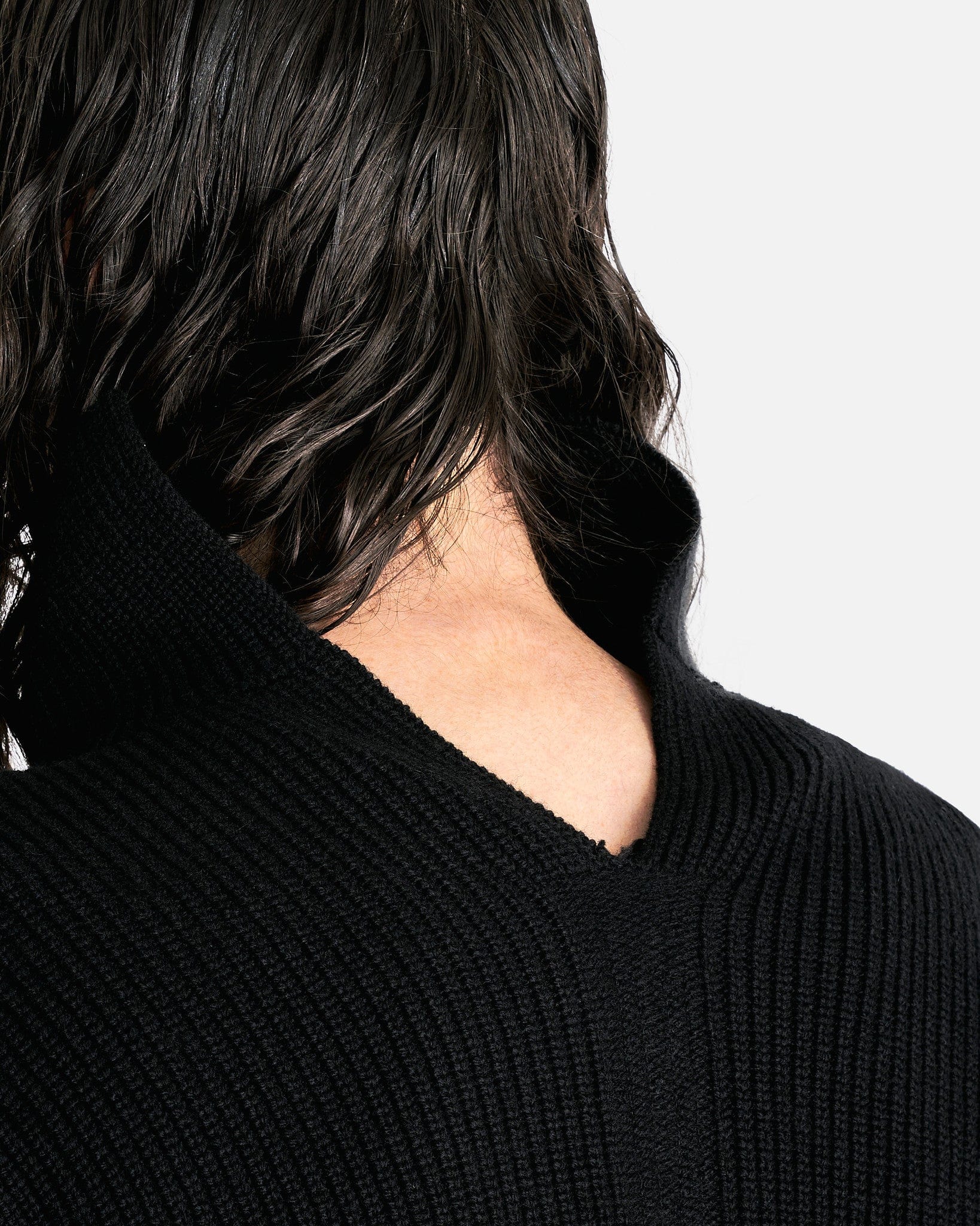 Fisherman Tabard In Black Rick owens – Гарантія оригінальності – збільшений вид