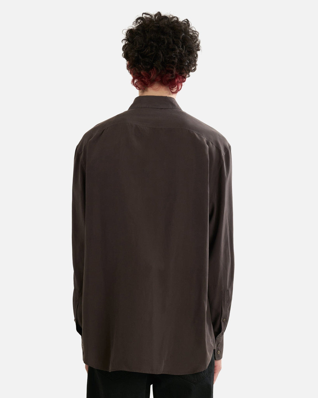 Fiska Shirt In Dark Brown The row оригінал – Купити в Україні – детальний вид