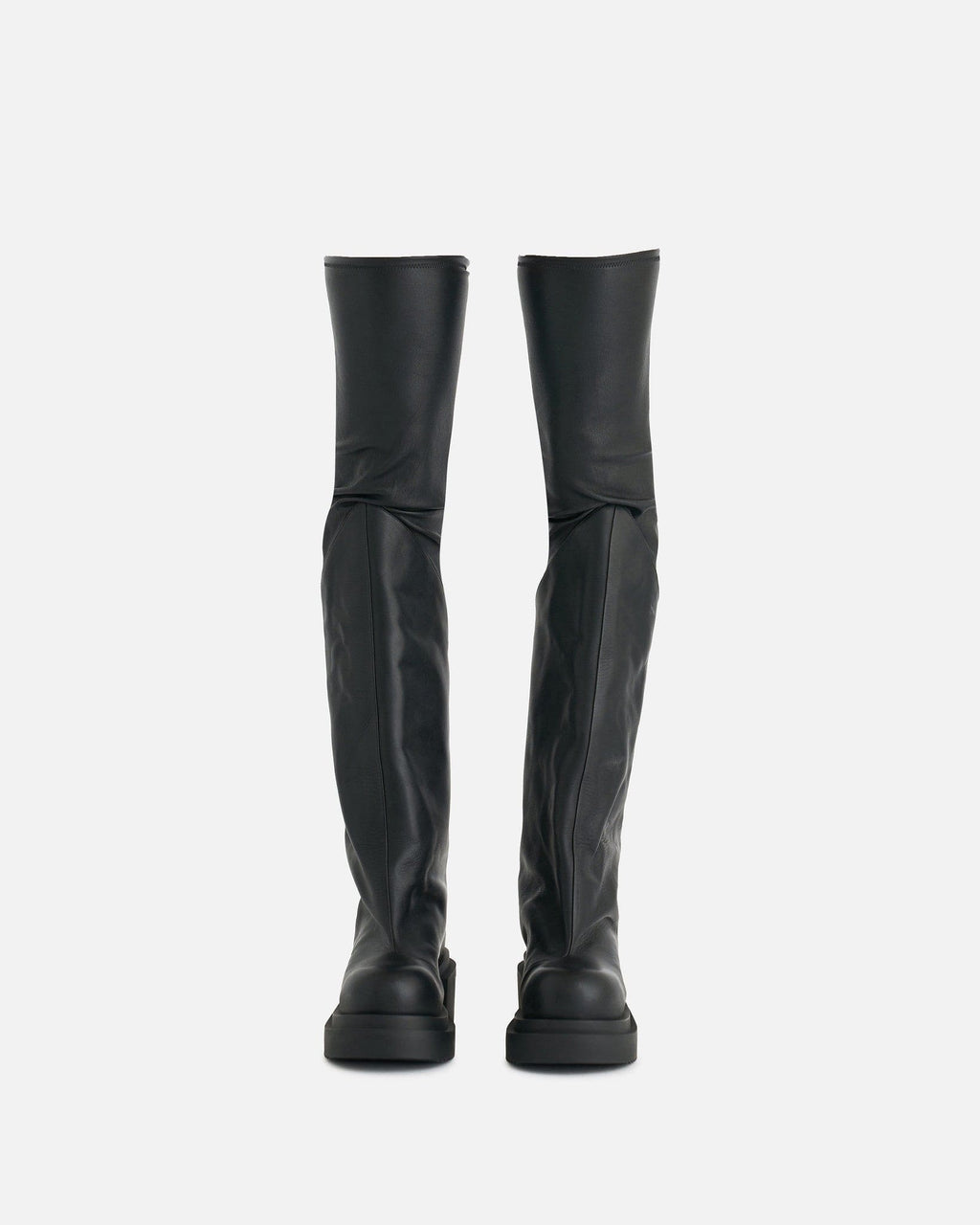 Оригінальна Flared Bogun In Black Rick owens – вид ззаду