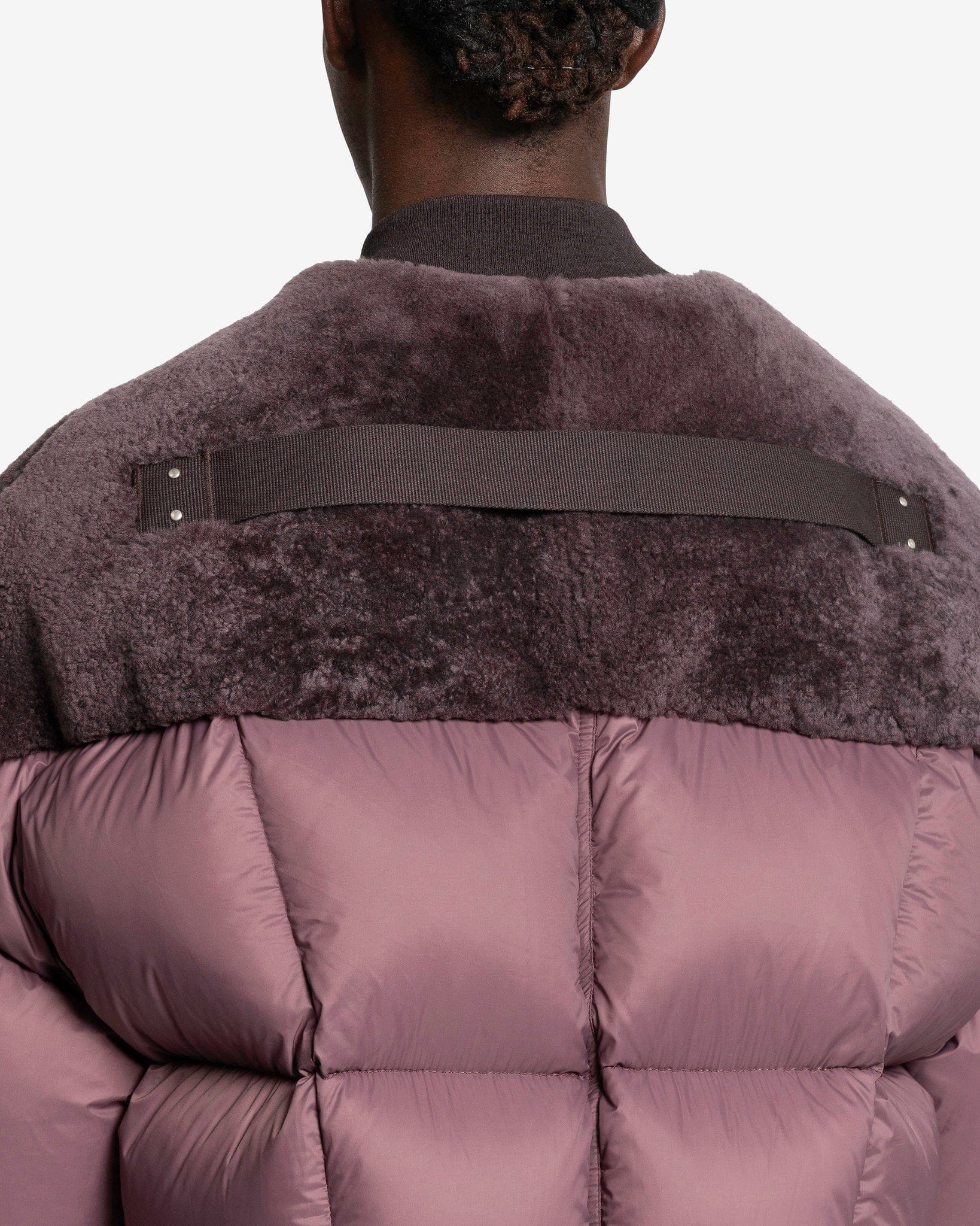 Оригінальна Flight Jacket In Amethyst Rick owens – детальний вид