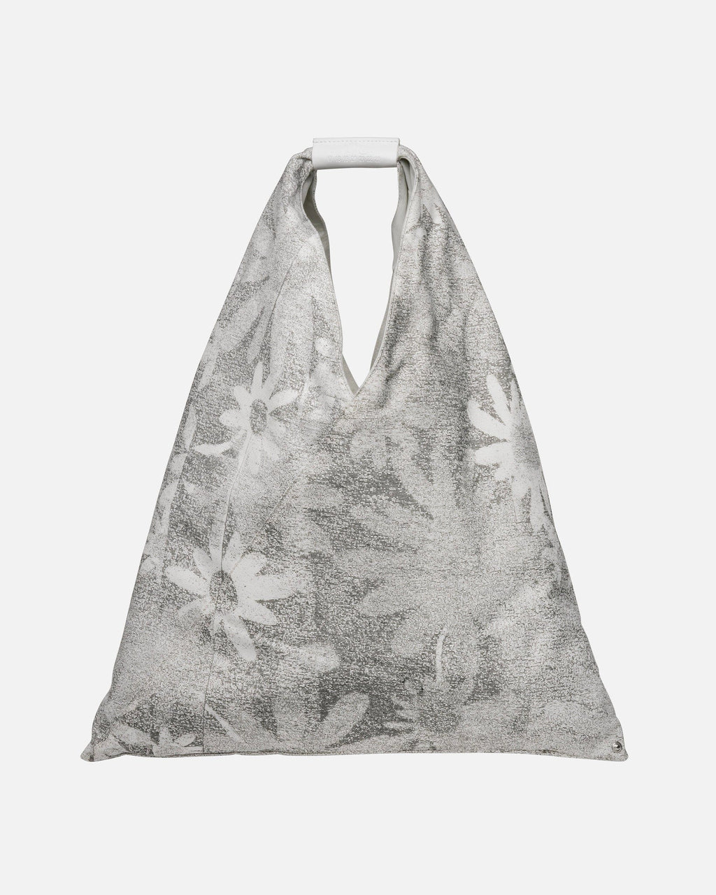 Floral Print Classic Japanese Handbag In Black Maison margiela оригінал – Купити в Україні – боковий вид