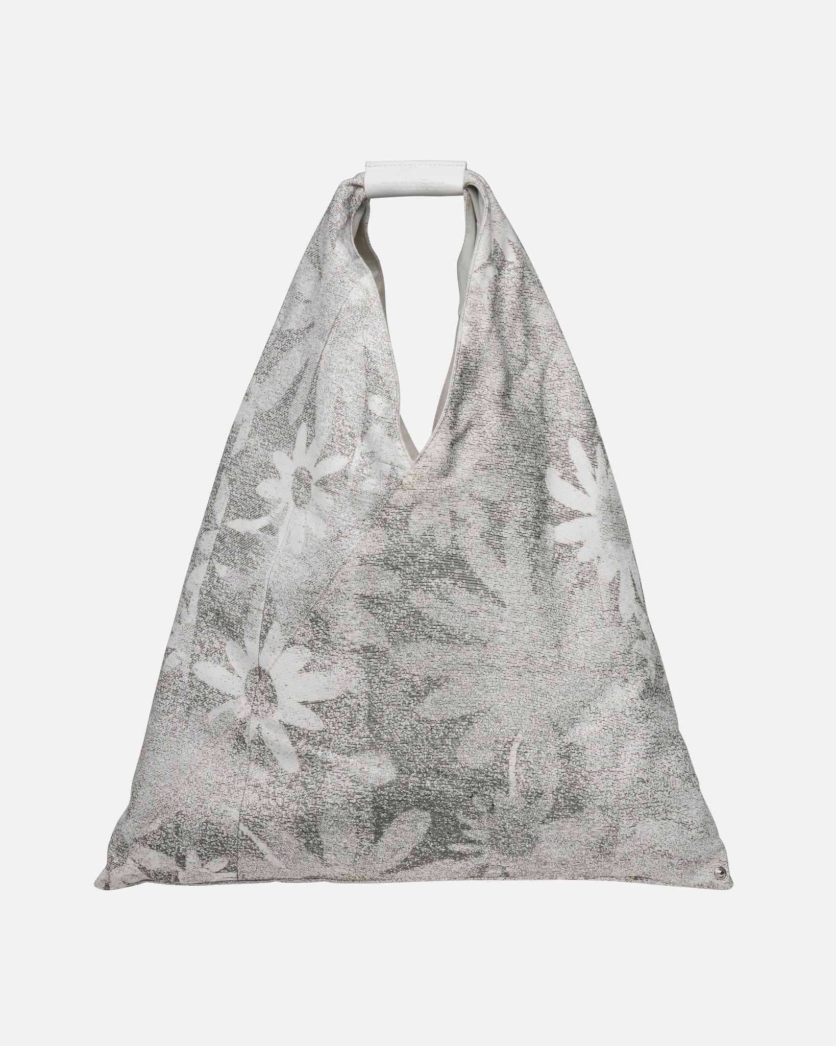 Floral Print Classic Japanese Handbag In Black Maison margiela оригінал – Купити в Україні – боковий вид