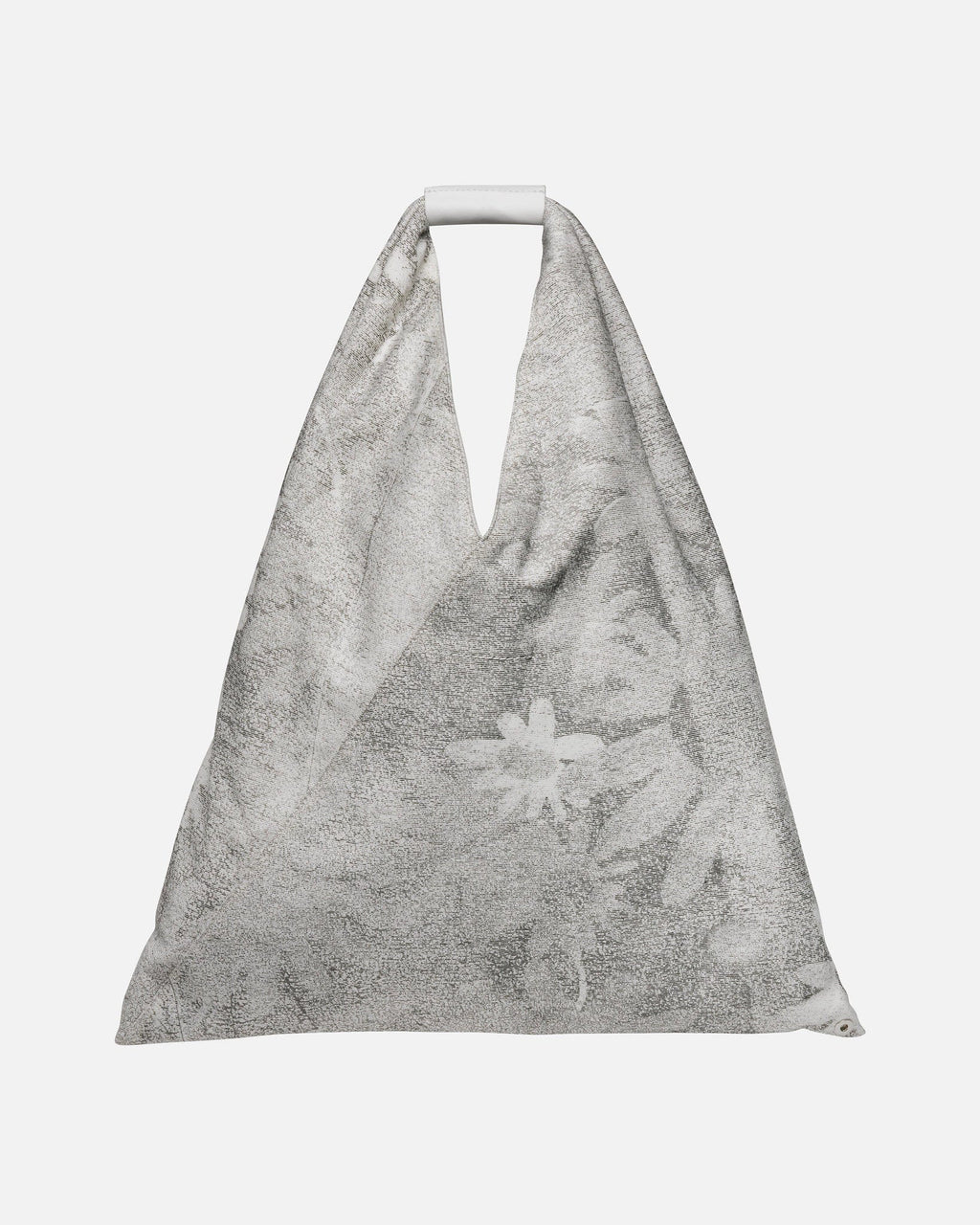 Floral Print Classic Japanese Handbag In Black Maison margiela оригінал – Купити в Україні – вид ззаду