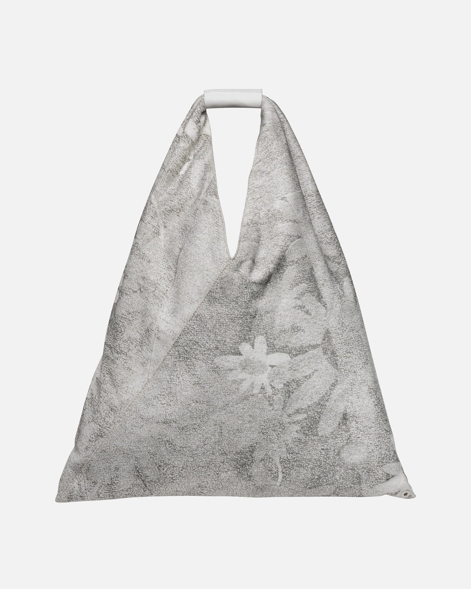 Floral Print Classic Japanese Handbag In Black Maison margiela оригінал – Купити в Україні – вид ззаду