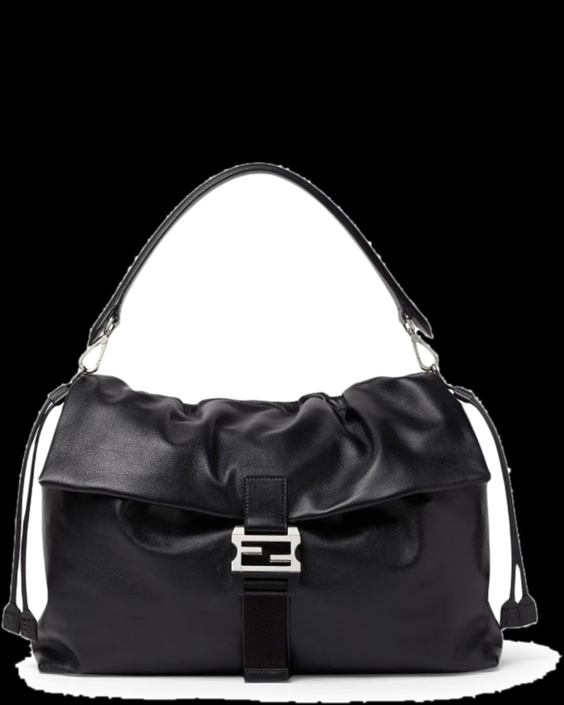 BG_REMOVED_CATALOG_FLUX MAXI MESSENGER LEATHER BAG - FENDI