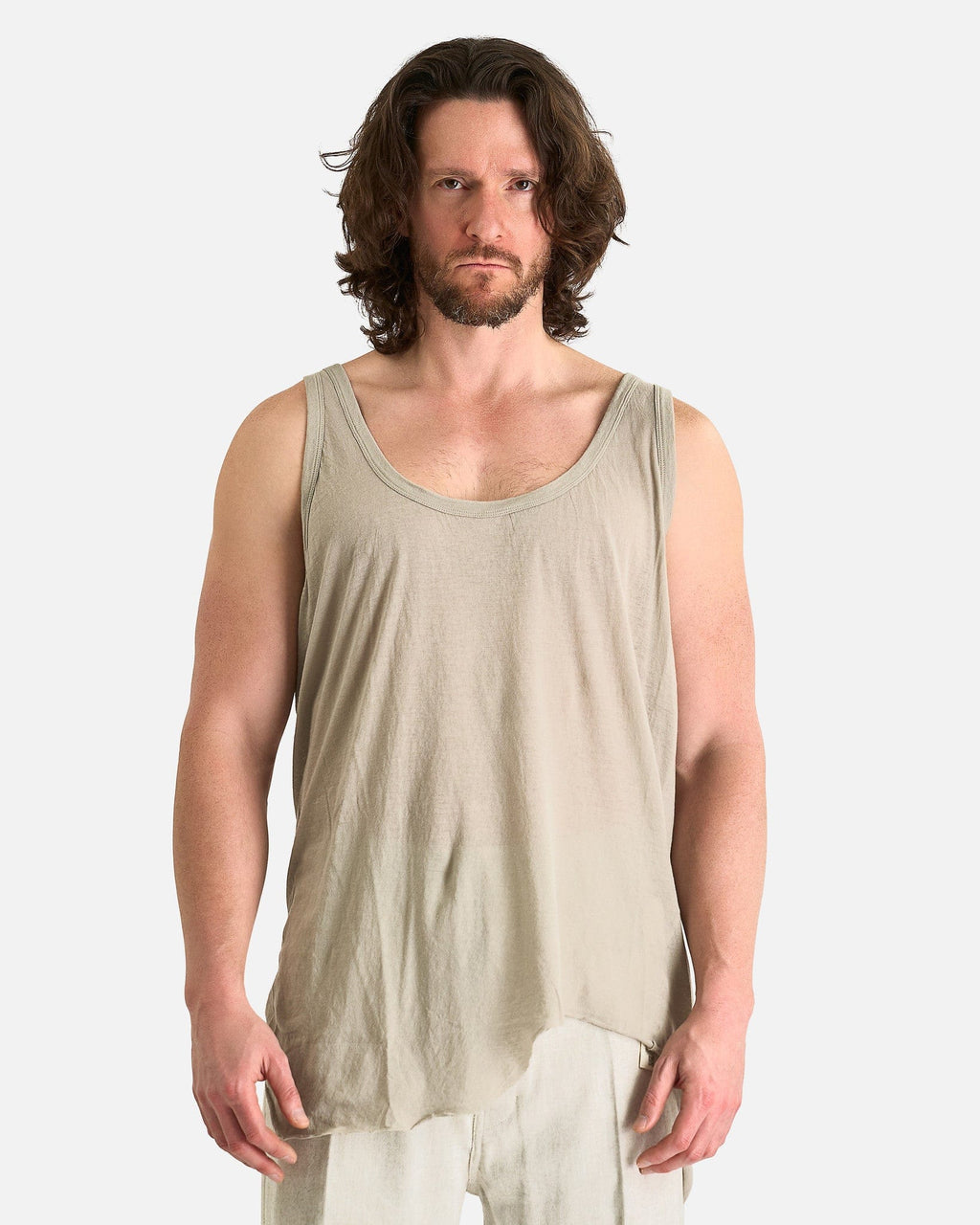 Fog Tank In Pearl Rick owens – Гарантія оригінальності – боковий вид