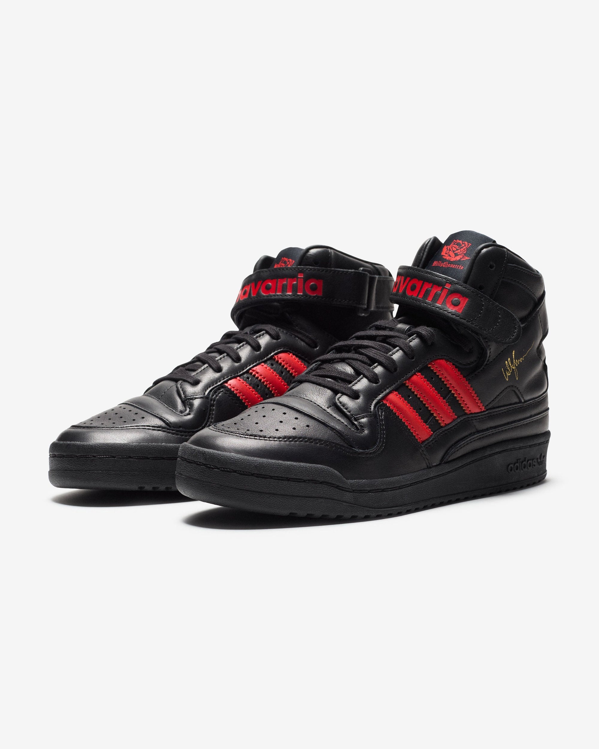 Оригінальна X Willy Chavarria Forum 84 Hi Cblack Adidas – боковий вид - ADIDAS