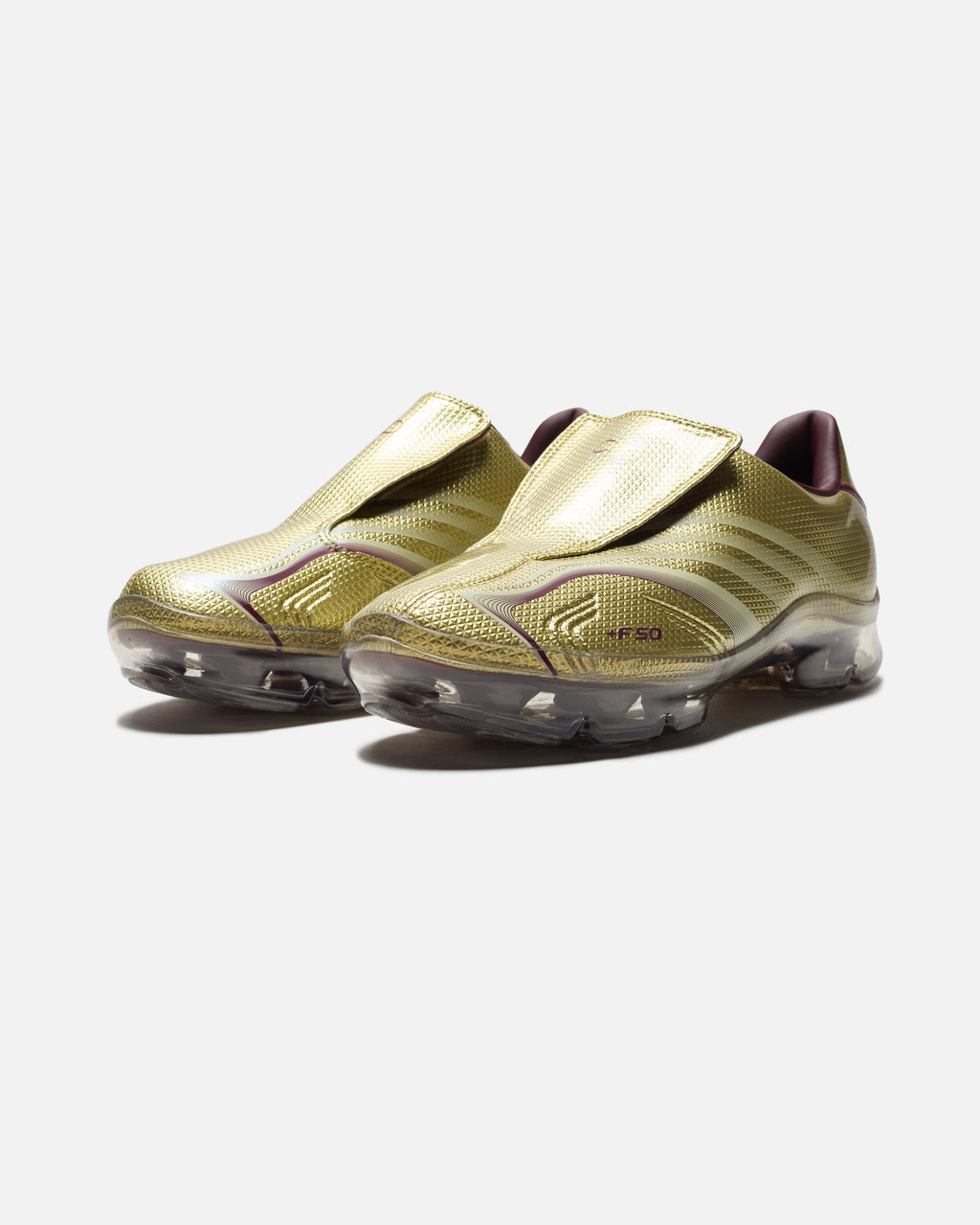 Wmns F50 Adiframe Goldmt Adidas – Гарантія оригінальності – боковий вид