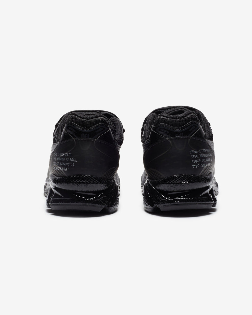 X Sbtg Gel Kayano 14 Black Asics – Гарантія оригінальності – детальний вид