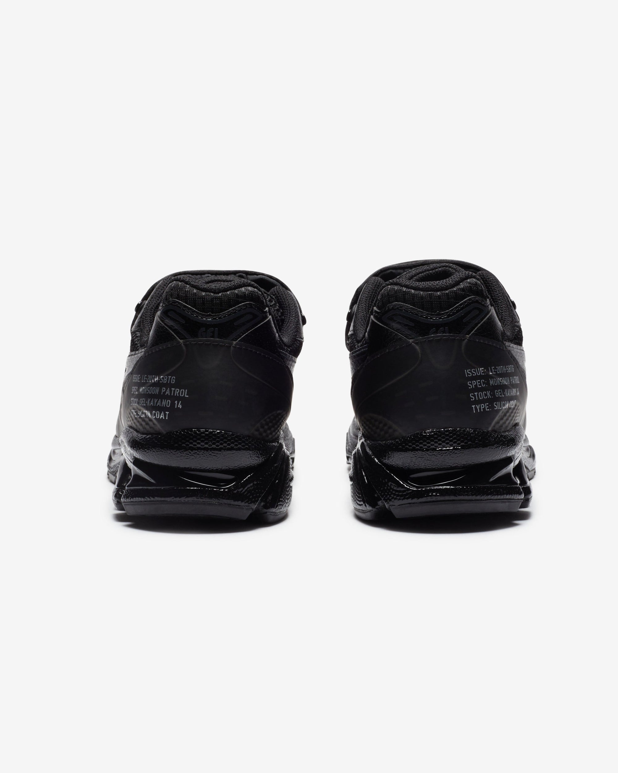 X Sbtg Gel Kayano 14 Black Asics – Гарантія оригінальності – детальний вид