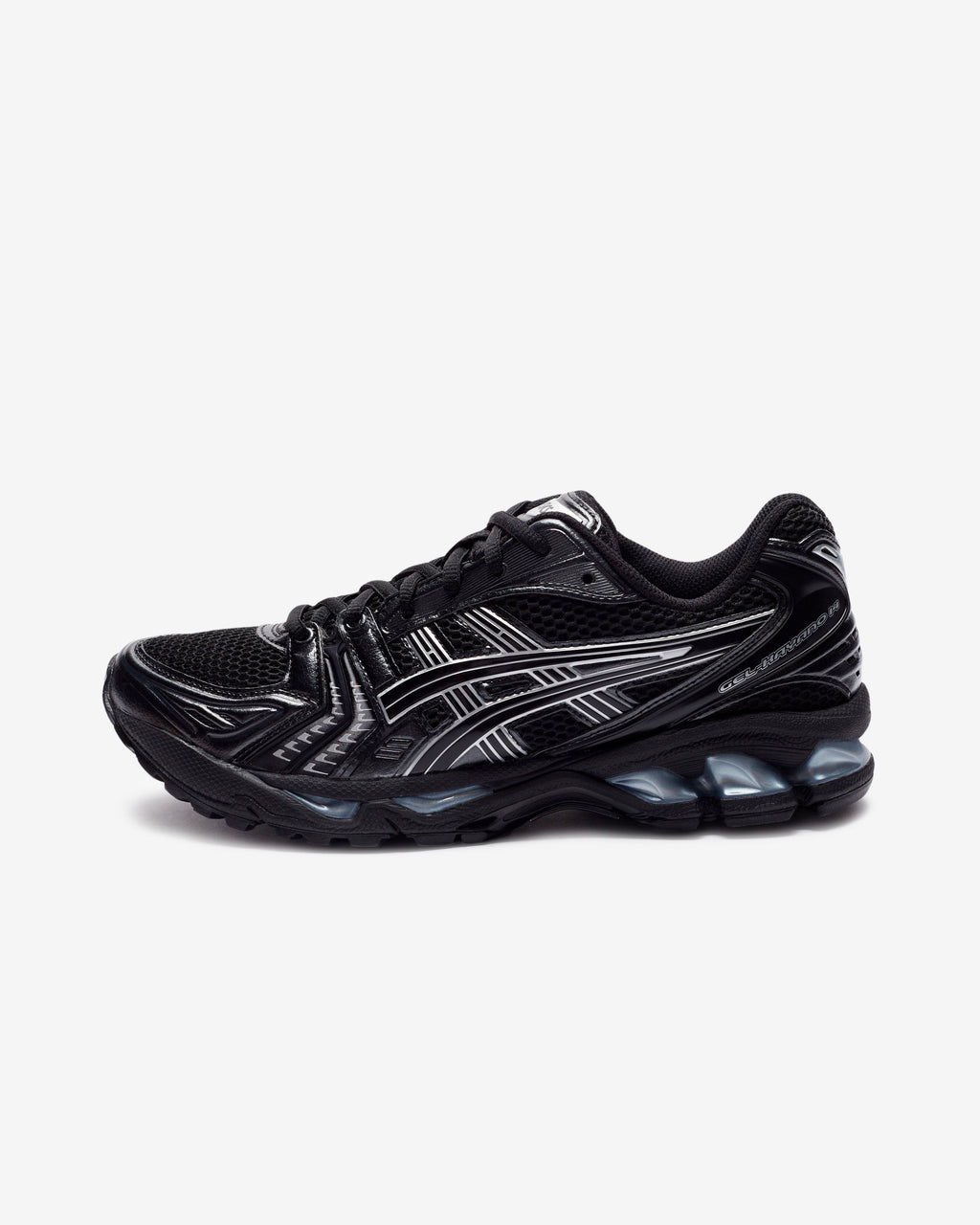Gel Kayano 14 Black Asics – Гарантія оригінальності – вид ззаду
