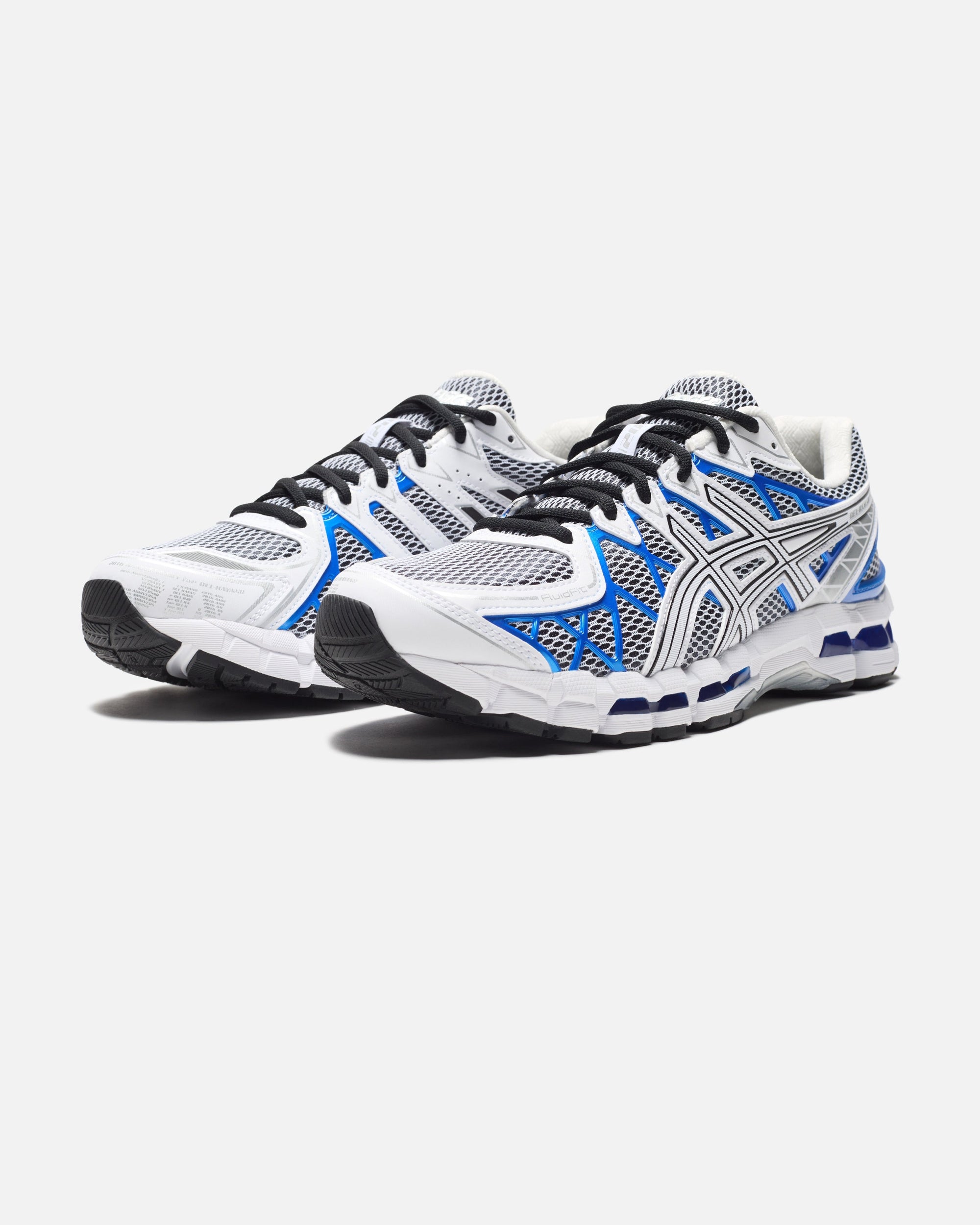 Оригінальна Gel Kayano 20 White Asics – боковий вид