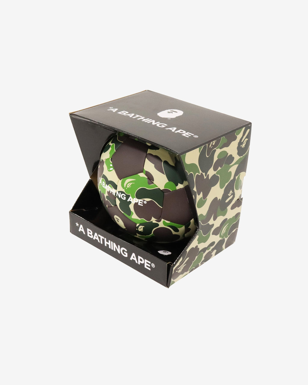 Abc Camo Soccer Ball Green A bathing ape – Гарантія оригінальності – боковий вид