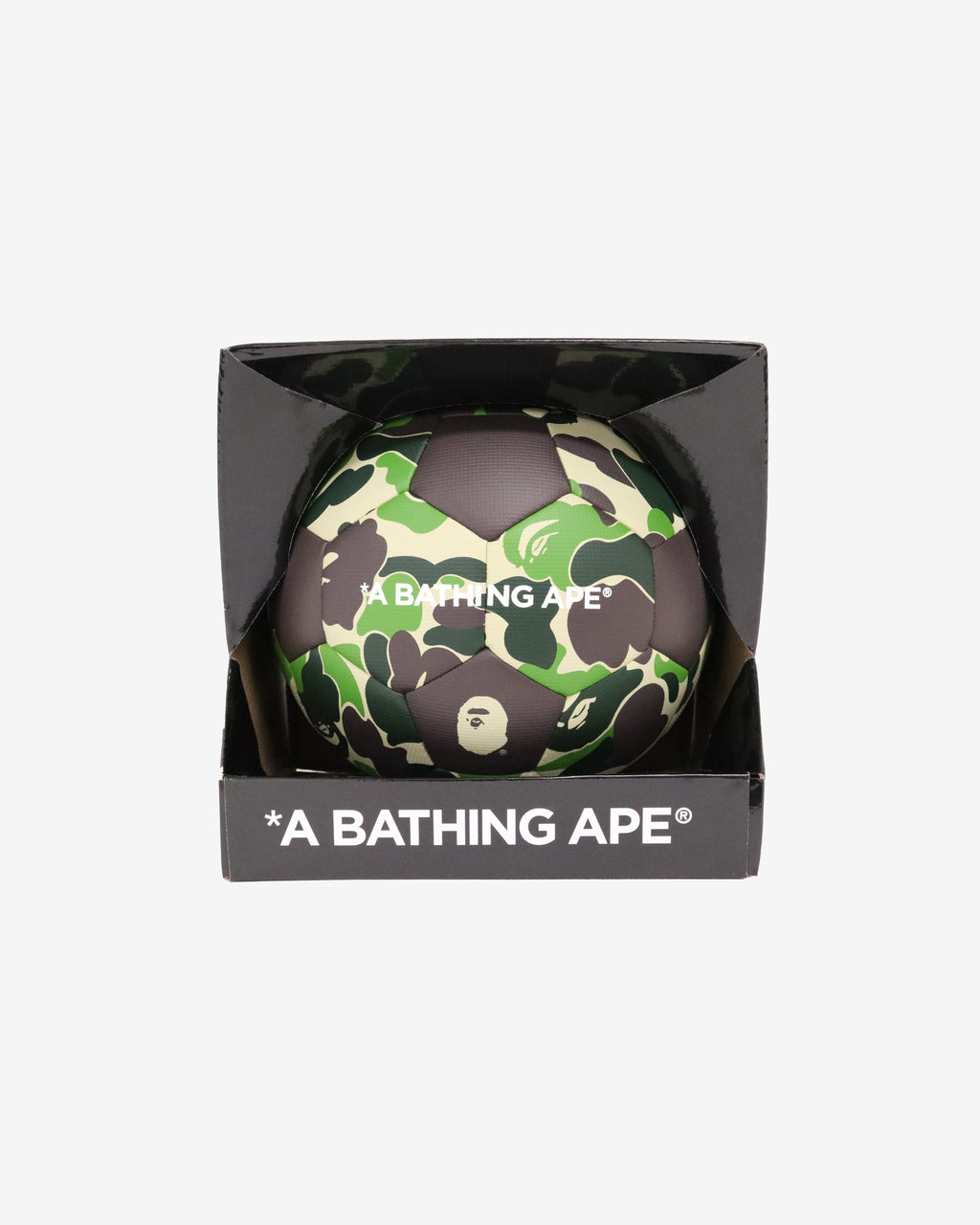 Abc Camo Soccer Ball Green A bathing ape – Гарантія оригінальності – вид ззаду
