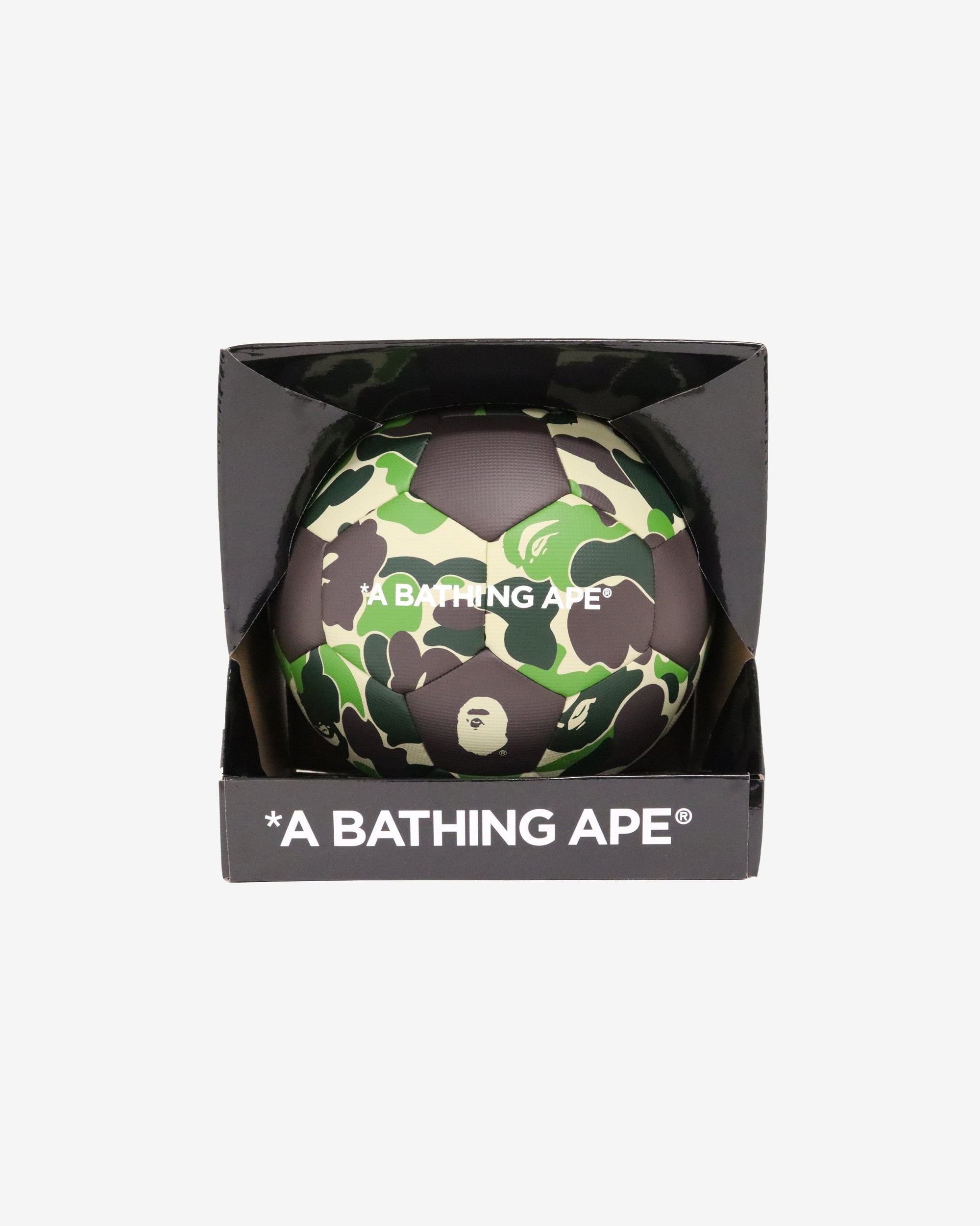 Abc Camo Soccer Ball Green A bathing ape – Гарантія оригінальності – вид ззаду