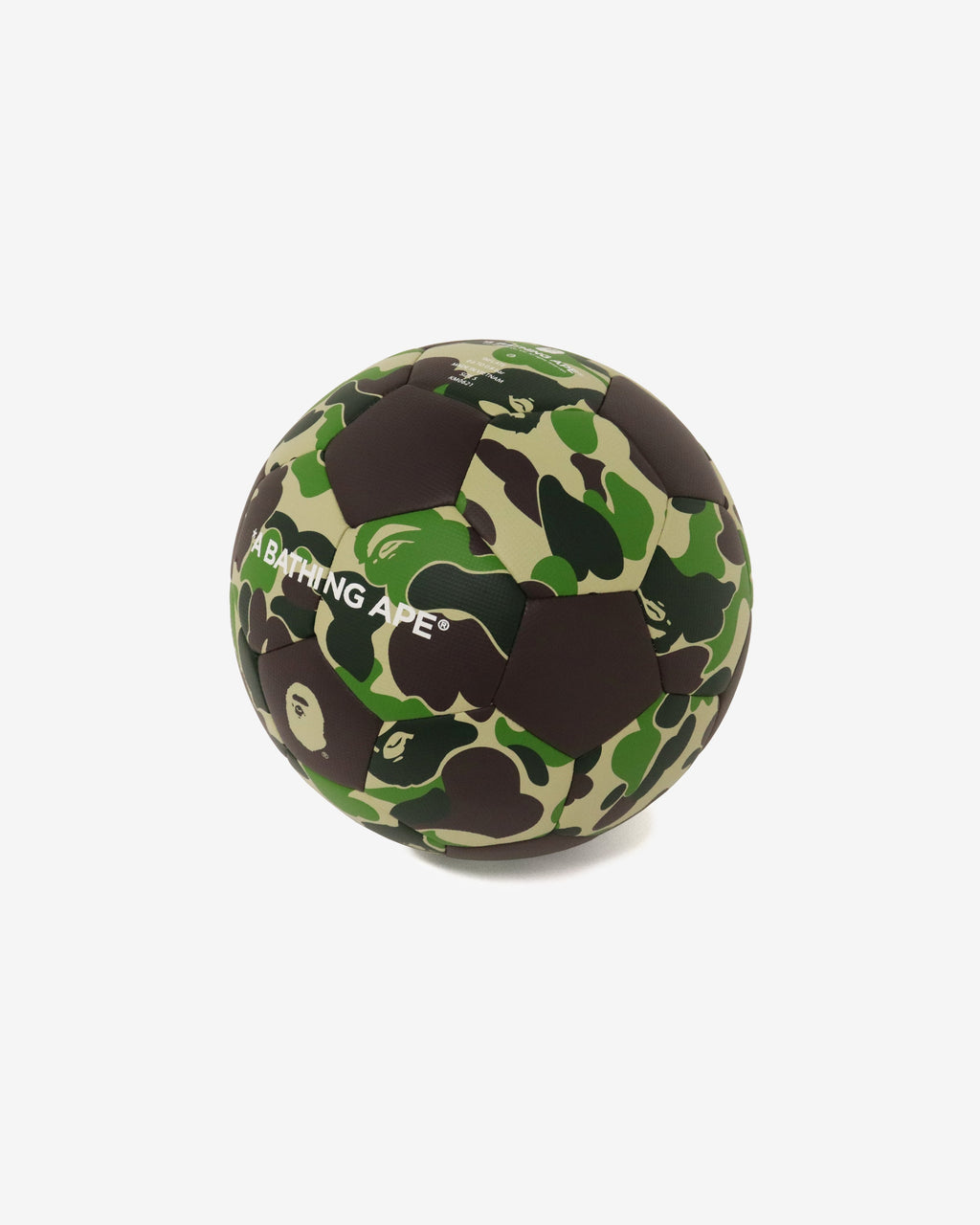 Abc Camo Soccer Ball Green A bathing ape – Гарантія оригінальності – детальний вид