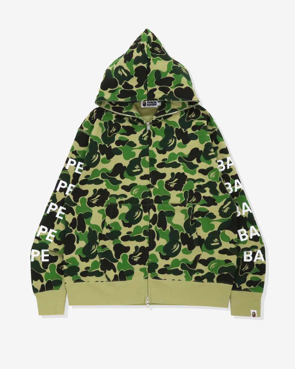 Big Abc Camo Bape Relaxed Fit Full Zip Hoodie A bathing ape – Гарантія оригінальності – боковий вид